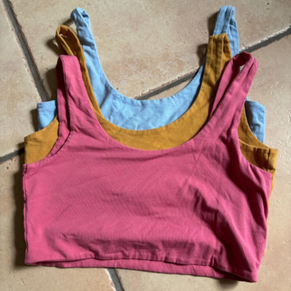 3 Cotton On Colorful Tank Tops